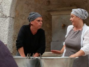 Les lavandières Janette et Marinette